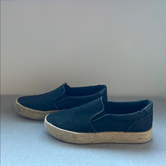 Rossella Lopes Distressed Slip-On Espadrille Sneakers Size 7 - Picture 4 of 13